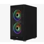 Aerocool Graphite V3 Carcasa Gaming Semitorre con 3 Ventiladores ARGB